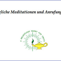 Tägliche Meditationen und Anrufungen