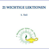 21 Wichtige Lektionen Teil 1