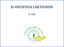 21 Wichtige Lektionen Teil 2